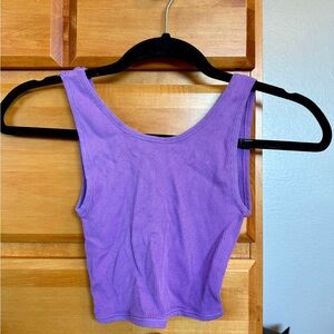 Purple tank top